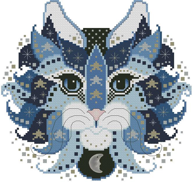 Colorful Cats Midnight